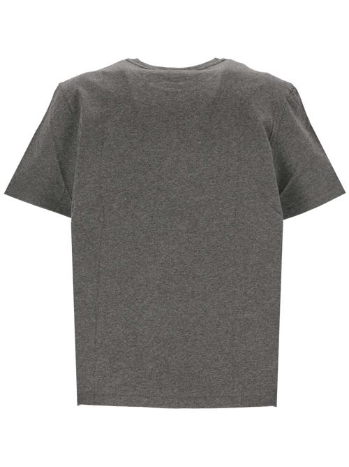 Grey cotton Fox Head T-shirt Maison Kitsuné | LM00104KJ0008H170